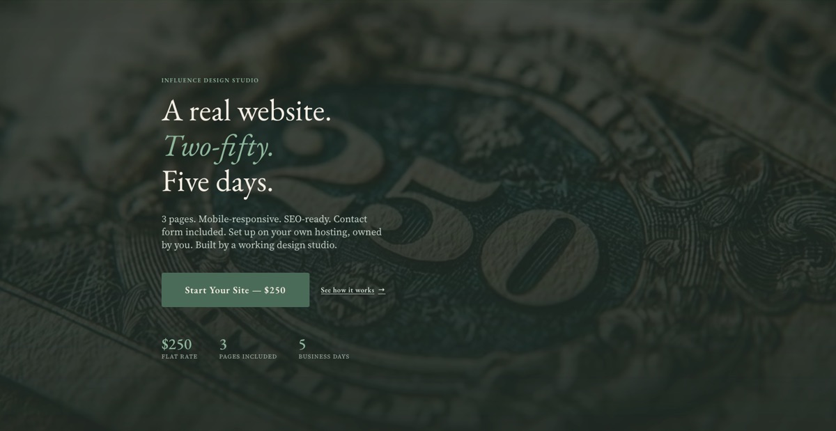 250Website Marketing Website