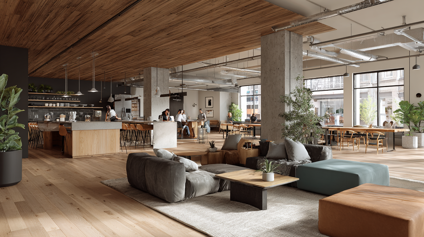 Entrepreneur Workspace — a bright open-concept coworking space and lounge